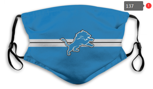 NFL Detroit Lions #8 Dust mask with filter